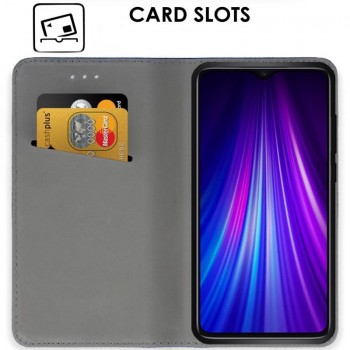 Telone atverčiamas dėklas - juodos spalvos (Xiaomi REDMI NOTE 8 PRO) Telone atverčiamas dėklas - juodos spalvos (Xiaomi REDMI NOTE 8 PRO)